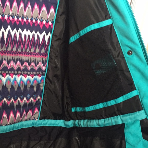 Turquoise Firefly Aquabase 5K Women's Winter Jacket - Picture 9 of 12